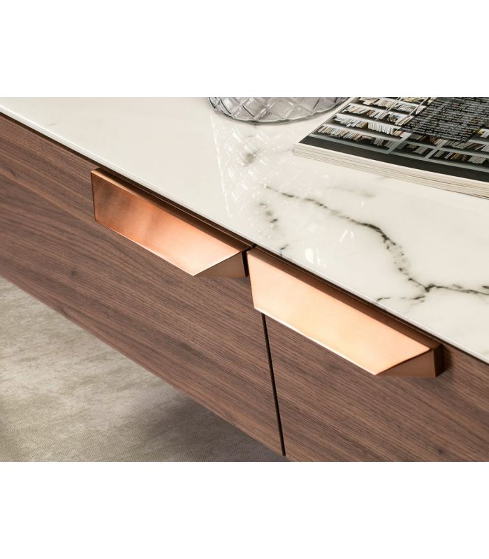 Mesa de centro en madera de nogal Colección CADIZ