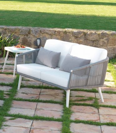 Sofá de 2 lugares para terraço e jardim Coleção SIENA