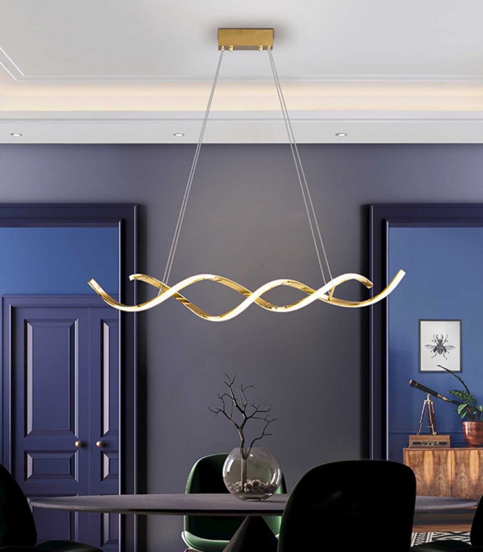 Lâmpadas de teto modernas com luz LED DIDO Schuller