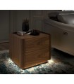 Mesa de cabeceira com iluminação LED COIMBRA